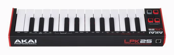 AKAI Professional LPK25 MKII, vue de profil, photo 4
