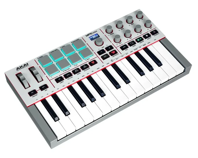 AKAI Professional MPK Mini IV Gray, pads et faders, photo 3
