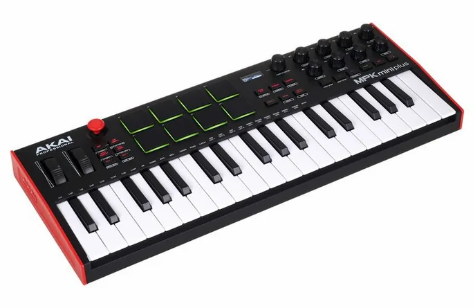 AKAI Professional MPK mini Plus, molettes, photo 3