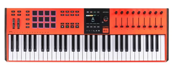 Arturia KeyLab 61 mk3 Ultra, vue de dessus, photo 4