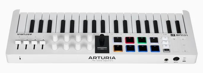 Arturia MiniLab 37 White, face arrière, photo 4