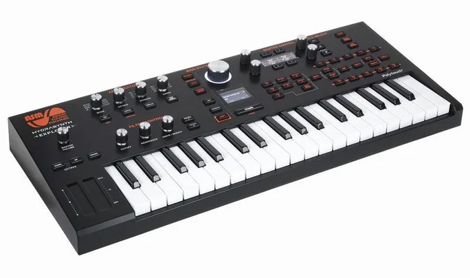 ASM Hydrasynth Explorer, vue de profil, photo 3