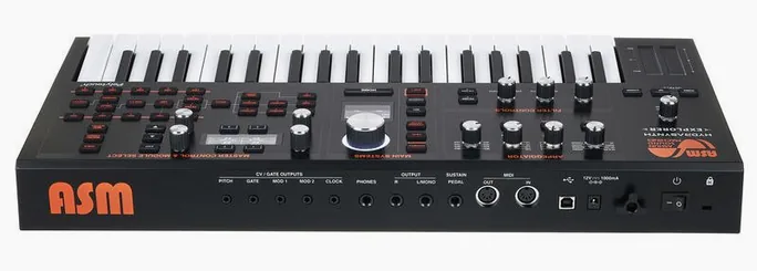ASM Hydrasynth Explorer, potentiomètres, photo 4