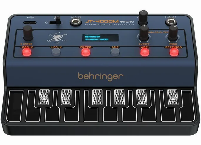 Behringer JT-4000M Micro, potentiomètres, photo 2