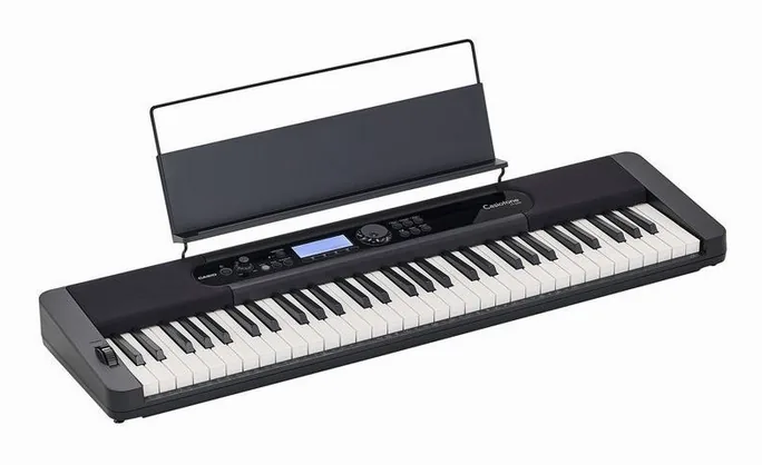 Casio CT-S400, écran et boutons, photo 2