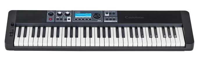 Casio CT-S500, vue de trois quarts, photo 2