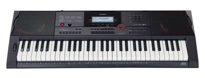 Casio CT-X3000, vue de trois quarts, photo 2