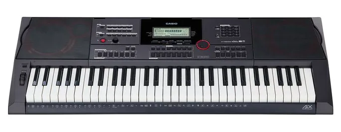 Casio CT-X5000, écran et boutons, photo 2