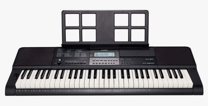 Casio CT-X800, vue de dessus, photo 2