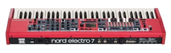 Clavia Nord Electro 7 61, vue de dessus, photo 4