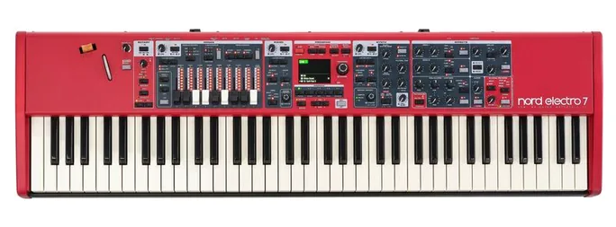 Clavia Nord Electro 7 73, vue de dessus, photo 3