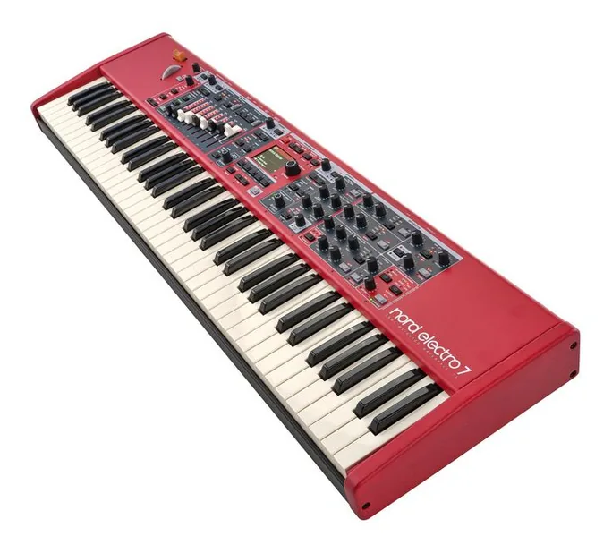 Clavia Nord Electro 7 73, vue de dessus, photo 4