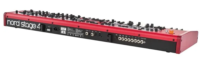 Clavia Nord Stage 4 Compact, face arrière et connectique, photo 4