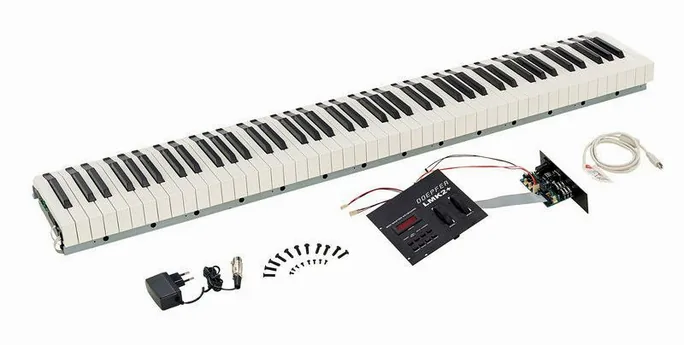 Doepfer LMK2+ 88 GH without Case, vue de trois quarts, photo 3