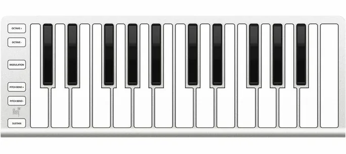 ESI Xkey Air 25, face arrière, photo 2
