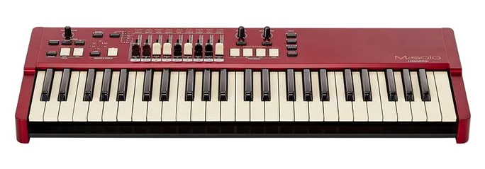 Hammond M-solo Burgundy, clavier, photo 2