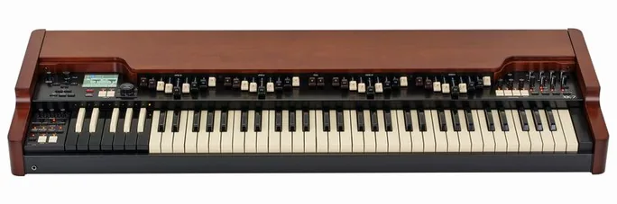 Hammond XK-7, vue de trois quarts, photo 2