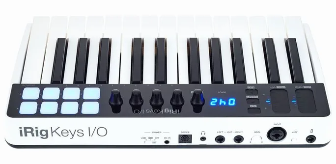 IK Multimedia iRig Keys I/O 25, vue de profil, photo 4