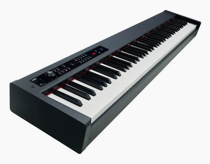 Korg D1, vue de trois quarts, photo 4