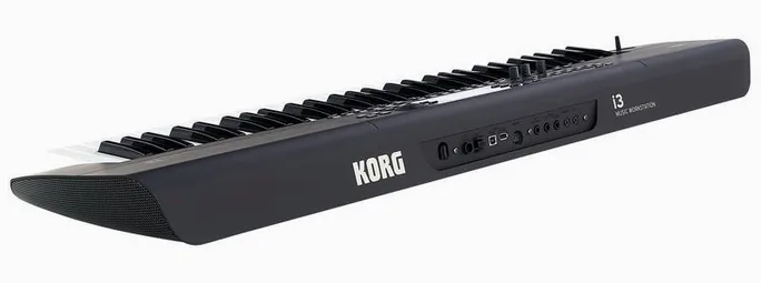 Korg i3 Black, vue de profil, photo 4
