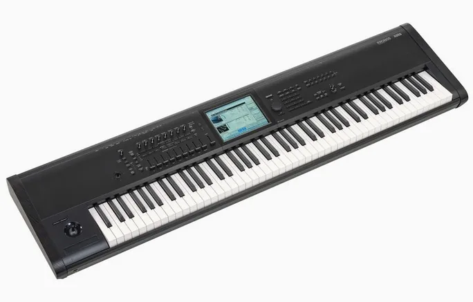 Korg Kronos 88, écran et commandes, photo 3