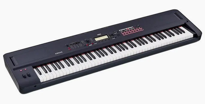 Korg Kross 2-88MB, molettes, photo 2