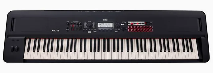 Korg Kross 2-88MB, vue de profil, photo 3