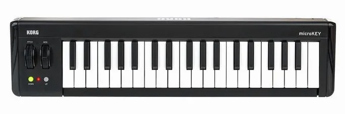 Korg microKEY 37 MkII, vue de profil, photo 3