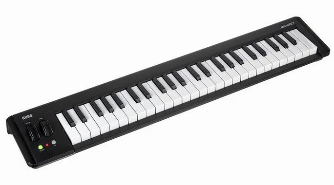Korg microKEY 49 MkII, vue de profil, photo 2
