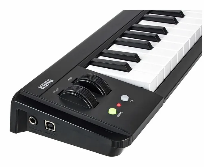 Korg microKEY 49 MkII, pads et faders, photo 3