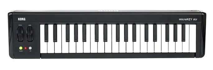 Korg microKEY Air 37, vue de trois quarts, photo 3