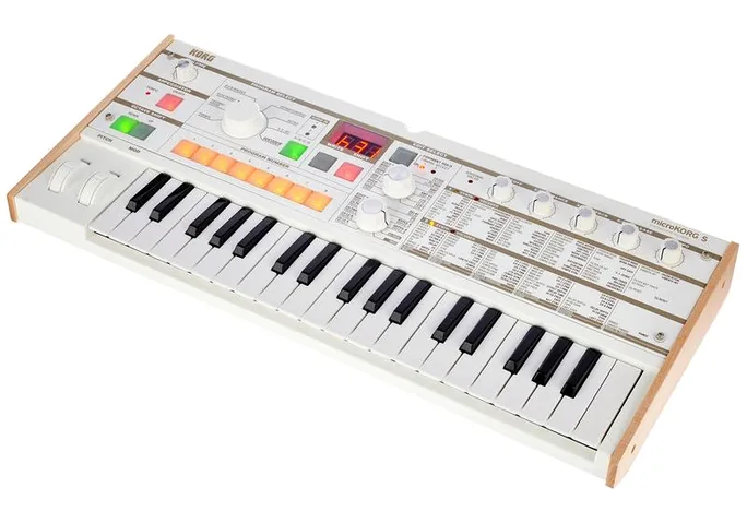 Korg microKORG S, potentiomètres, photo 2