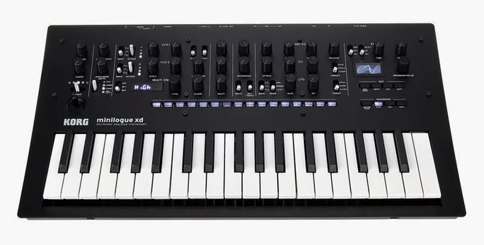 Korg Minilogue XD, potentiomètres, photo 2