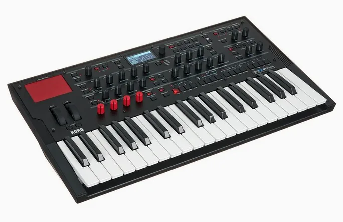 Korg Modwave MKII, potentiomètres, photo 3
