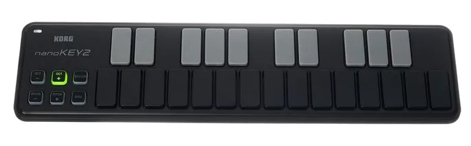 Korg nanoKEY 2 black, vue de profil, photo 2