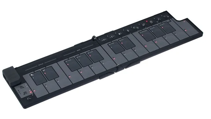 Korg nanoKEY Fold Black, molettes, photo 2