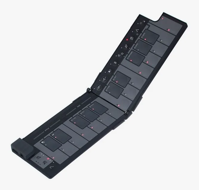 Korg nanoKEY Fold Black, vue de dessus, photo 4