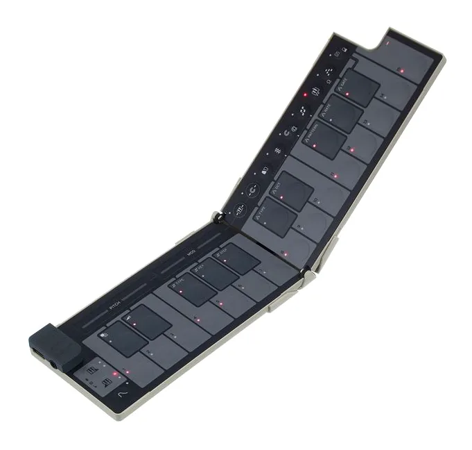 Korg nanoKEY Fold Sand Beige, molettes, photo 4