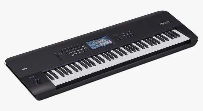 Korg Nautilus 73, écran et commandes, photo 3