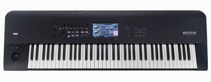 Korg Nautilus 73, vue de dessus, photo 4