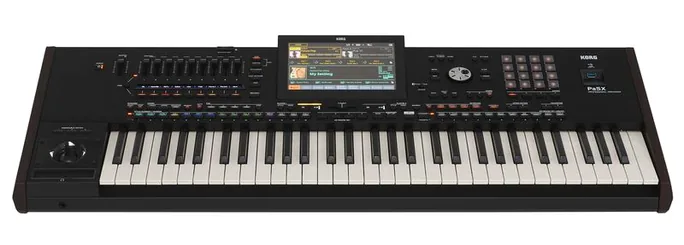 Korg PA-5X 61 International, écran et boutons, photo 2