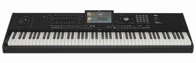 Korg PA-5X 88 International, écran et boutons, photo 2