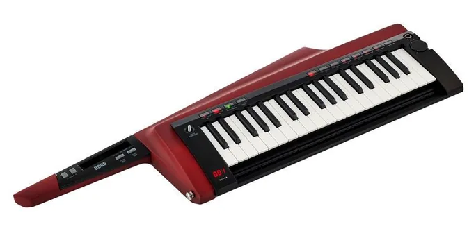 Korg RK-100S 2 Red, vue de trois quarts, photo 3