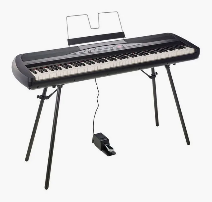 Korg SP-280 BK, vue de profil, photo 3