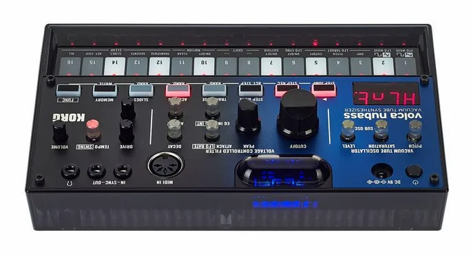 Korg Volca Nubass, potentiomètres, photo 4
