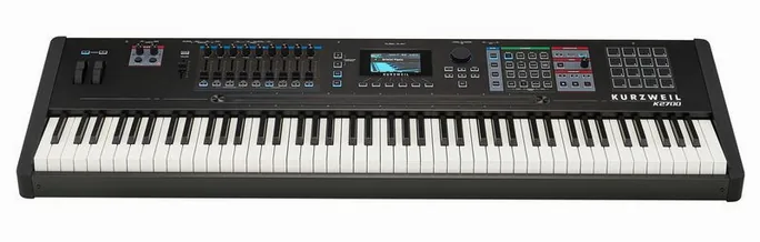 Kurzweil K2700, vue de trois quarts, photo 2