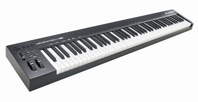 M-Audio Keystation 88 MK3, molettes, photo 4