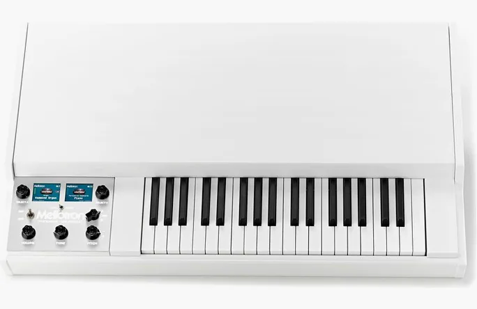 Mellotron M4000D, potentiomètres, photo 2