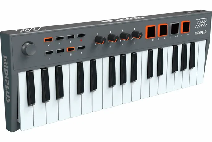 Midiplus Tiny+, pads et faders, photo 2