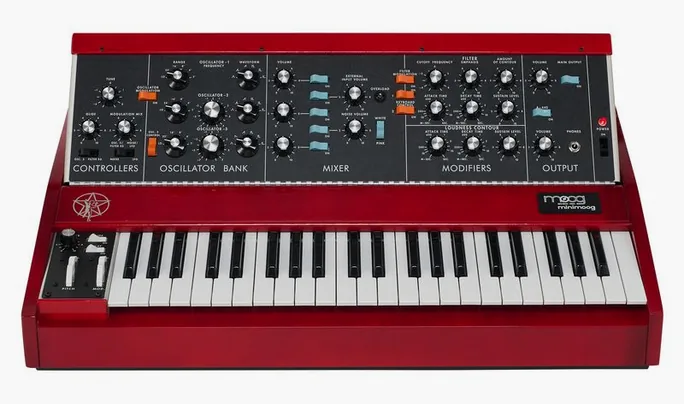 Moog Geddy Lee Minimoog Model D, face arrière, photo 2